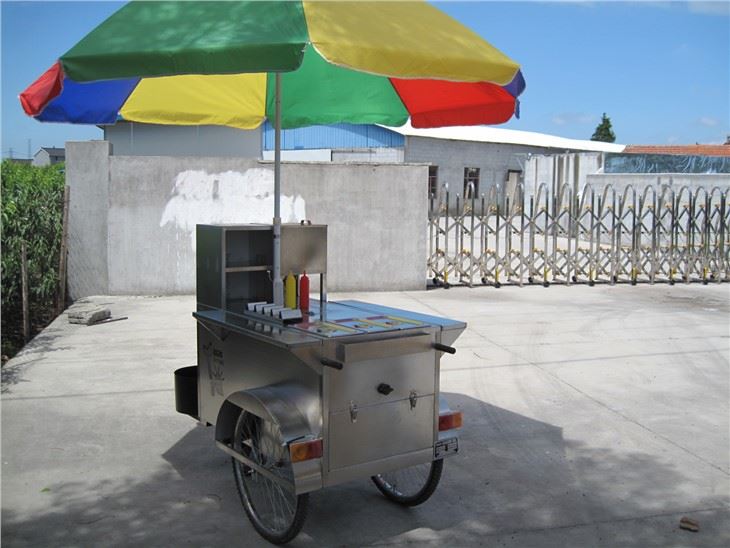 Towable Hot Dog Food Cart