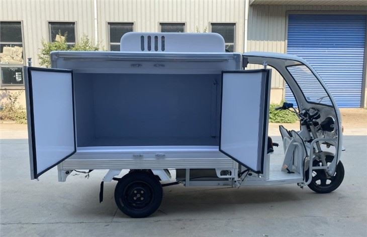 electric ice cream bike with freezer