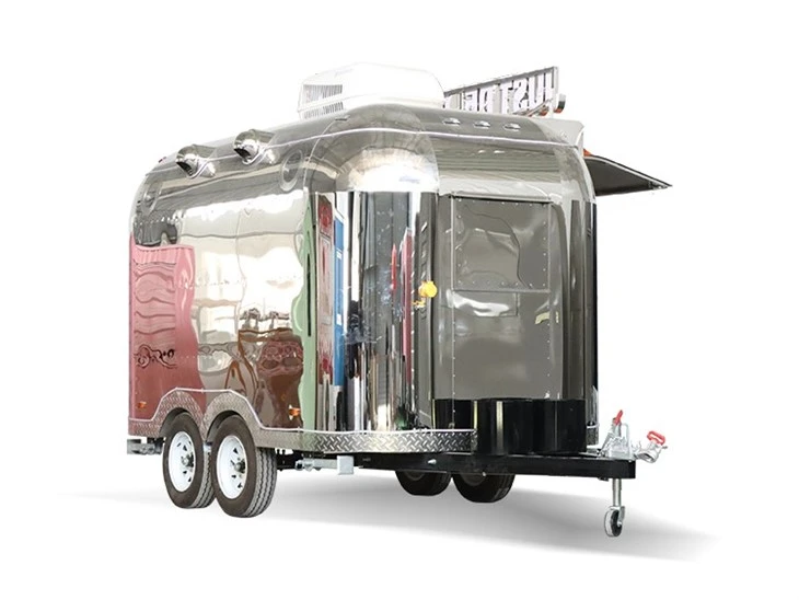 Small Stainless Steel Food Truck