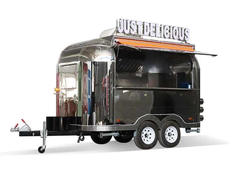 Small Airstream Food Truck
